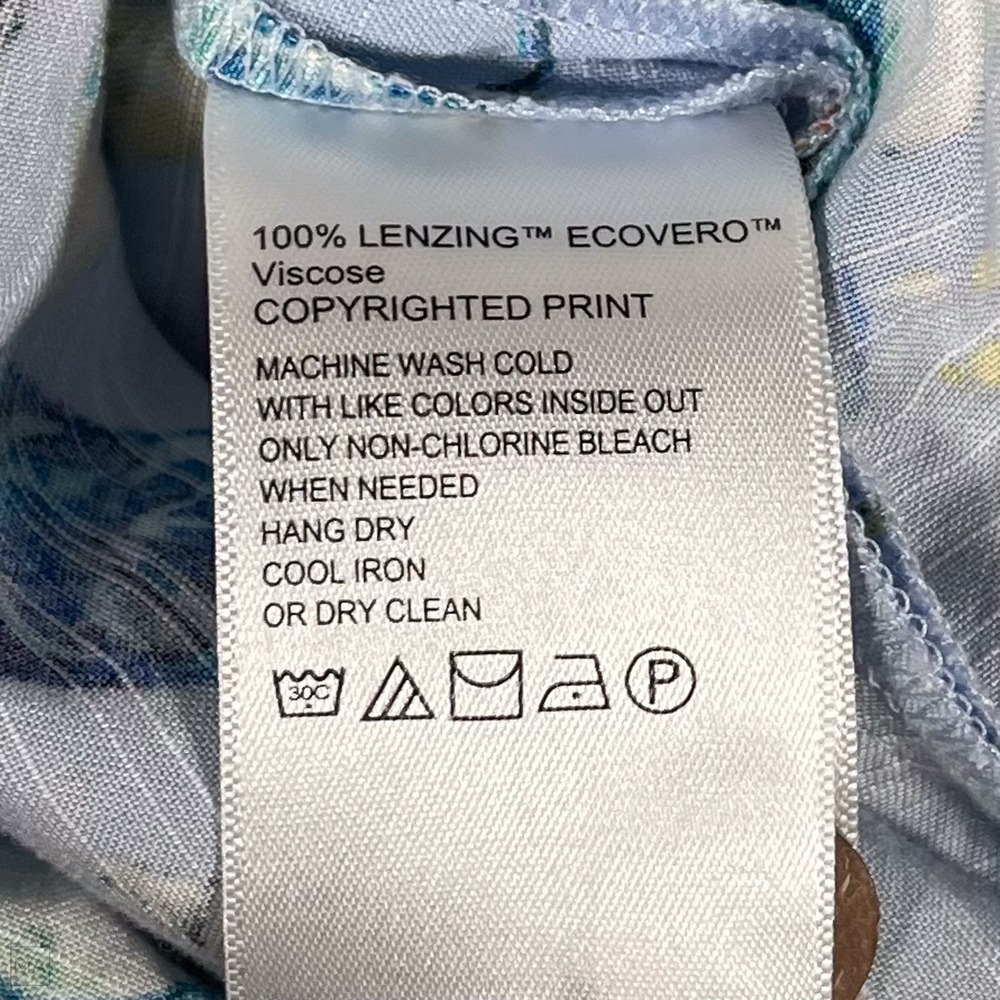 Tommy Bahama Men's Shirt Button Up The Veracruz Cay Cocktail Print XL Blue - Picture 6 of 7